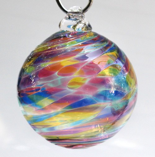 Click to view detail for DB-1062 Ornament - Rainbow 3x3 $37